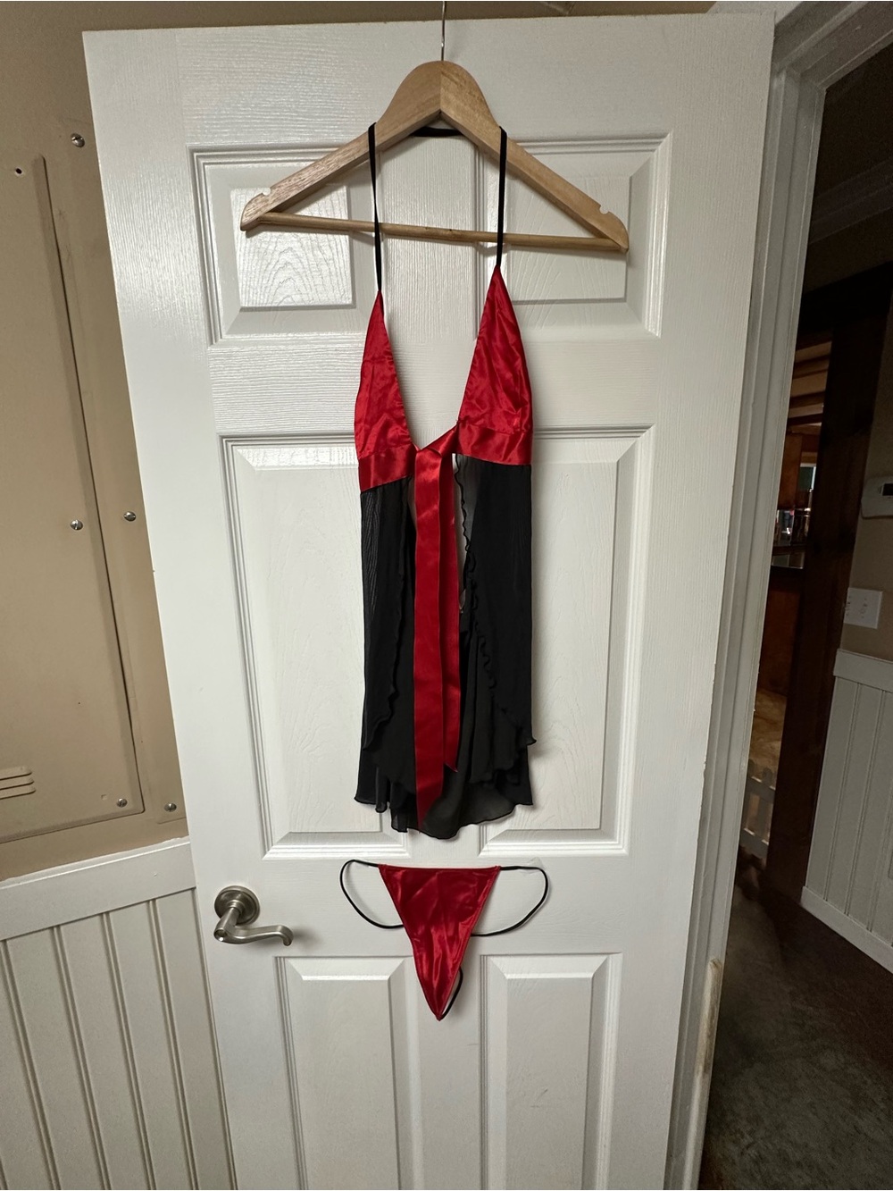 Victory Secret Black & Red  lingerie